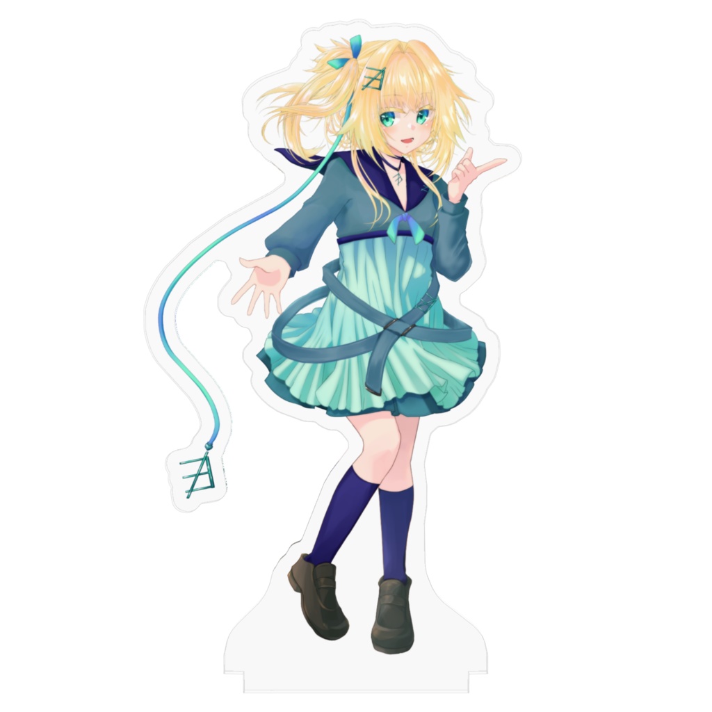 アクリルフィギュア(室生鏡花) - 100x100mm