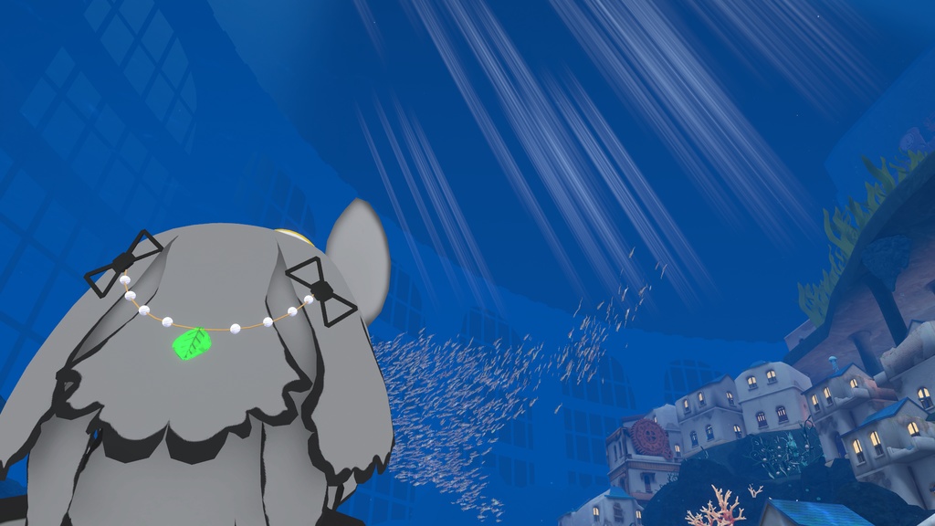 『マガキのクラちゃん向け』檸檬髪飾り&真珠髪飾り