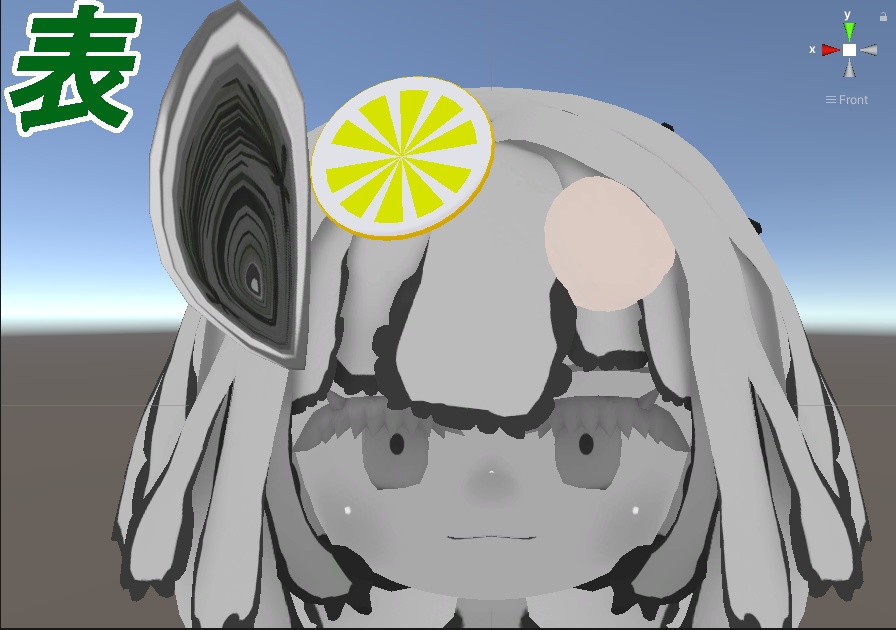 『マガキのクラちゃん向け』檸檬髪飾り&真珠髪飾り