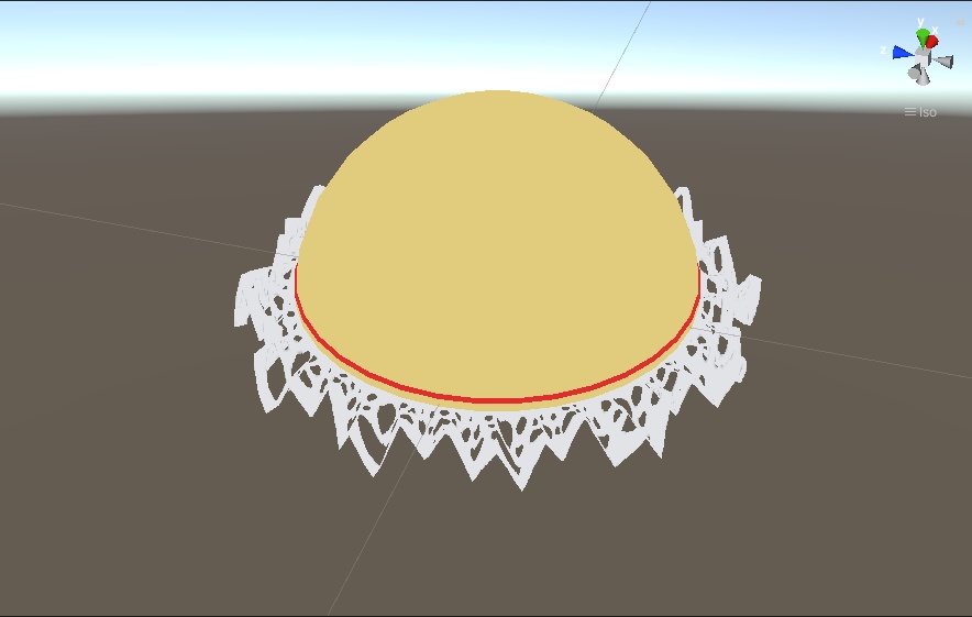 【汎用】シニヨンタイプキャップ