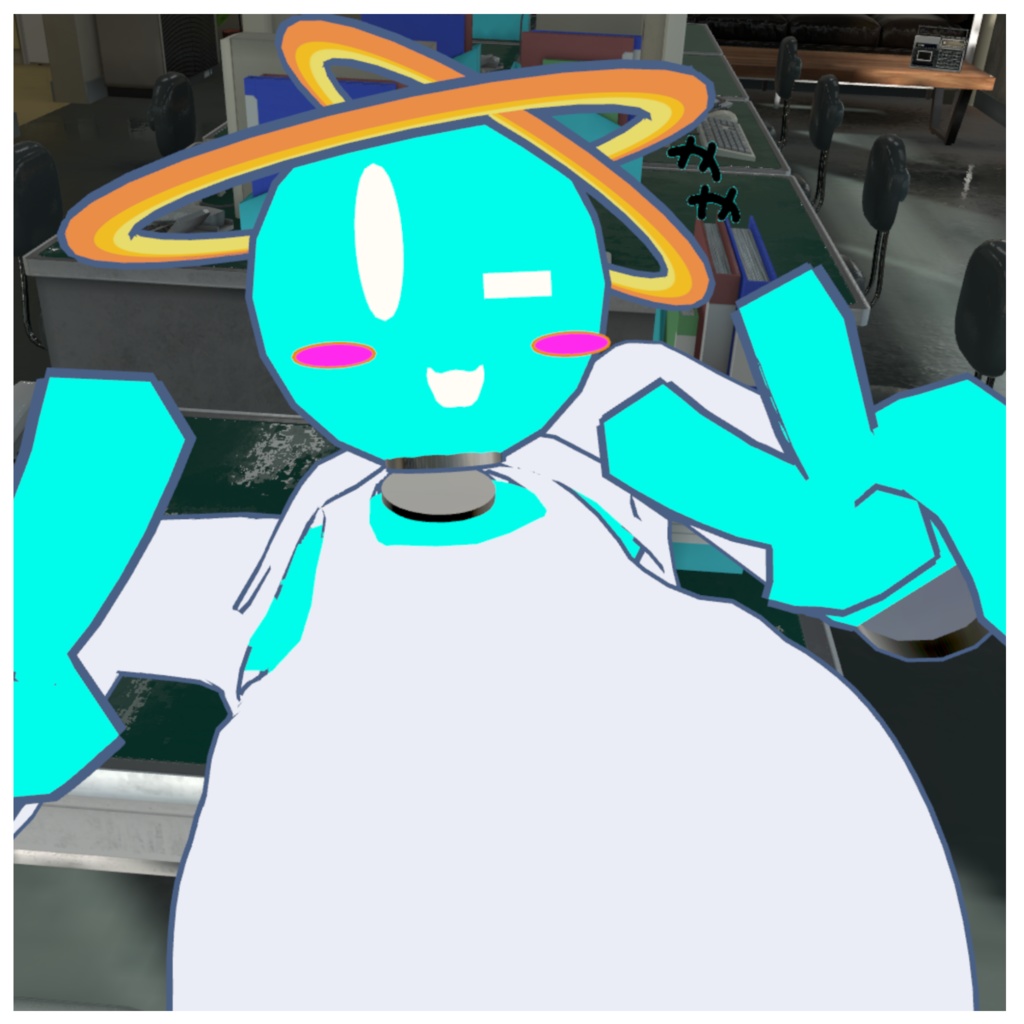 【オリジナル3Dモデル】プラスリー/Plathree