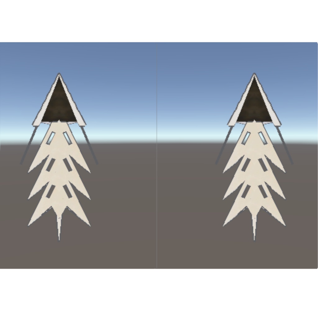 【汎用】ほねほねドラゴンイヤリング