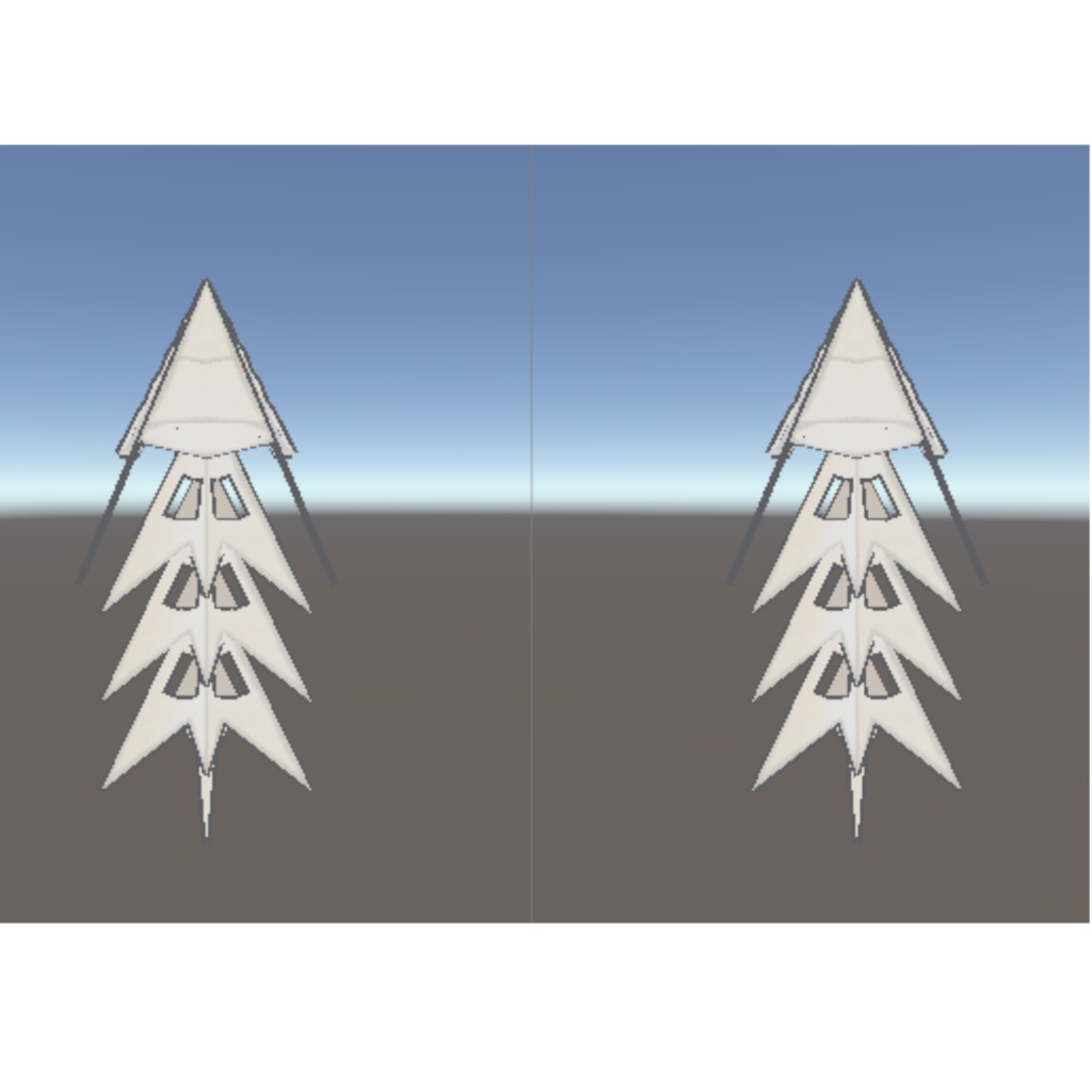 【汎用】ほねほねドラゴンイヤリング