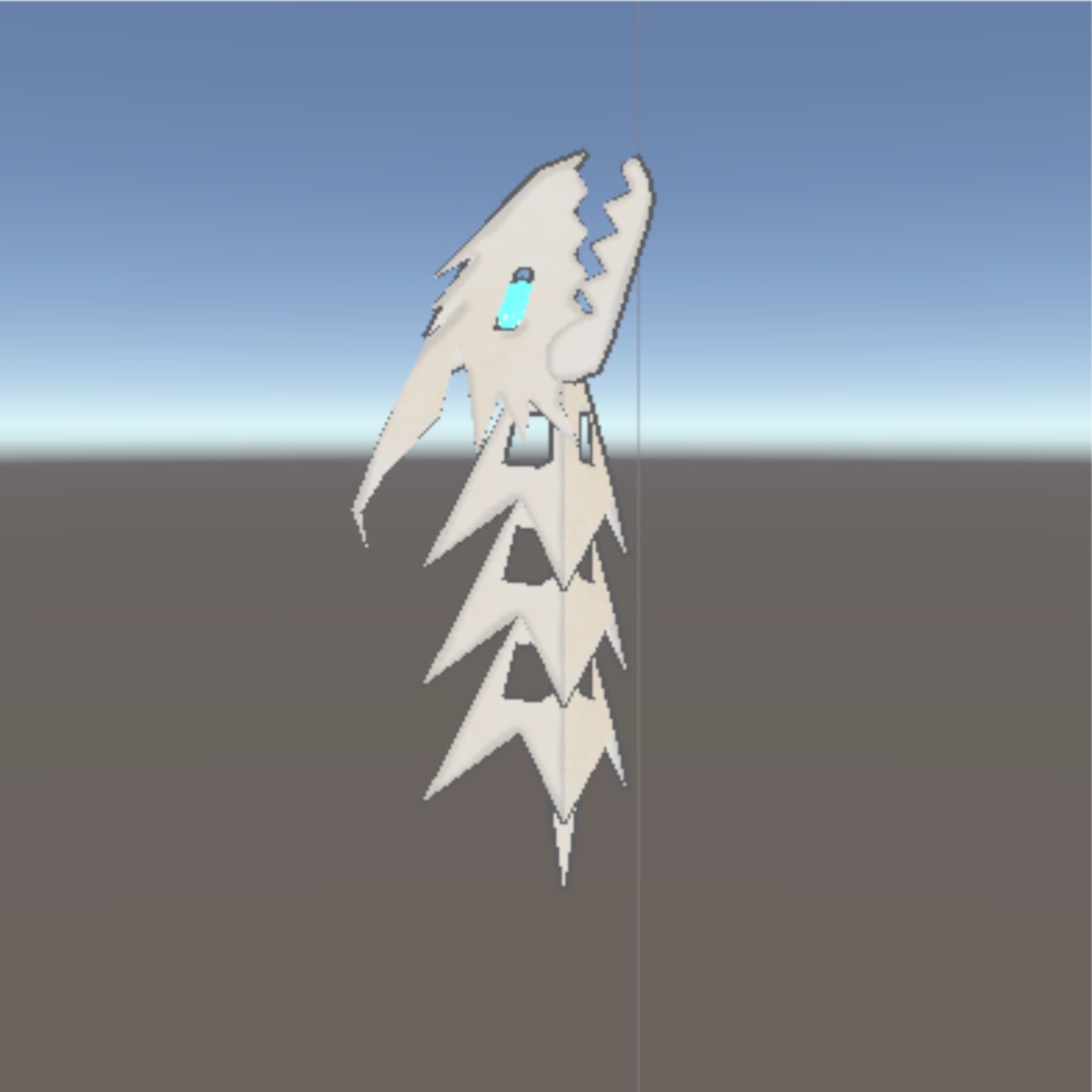 【汎用】ほねほねドラゴンイヤリング