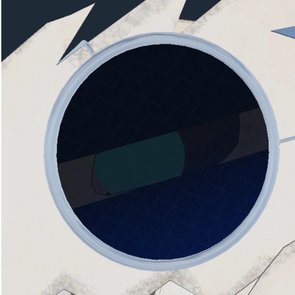 【ほねほねドラゴン用】瞬きのできる眼鏡