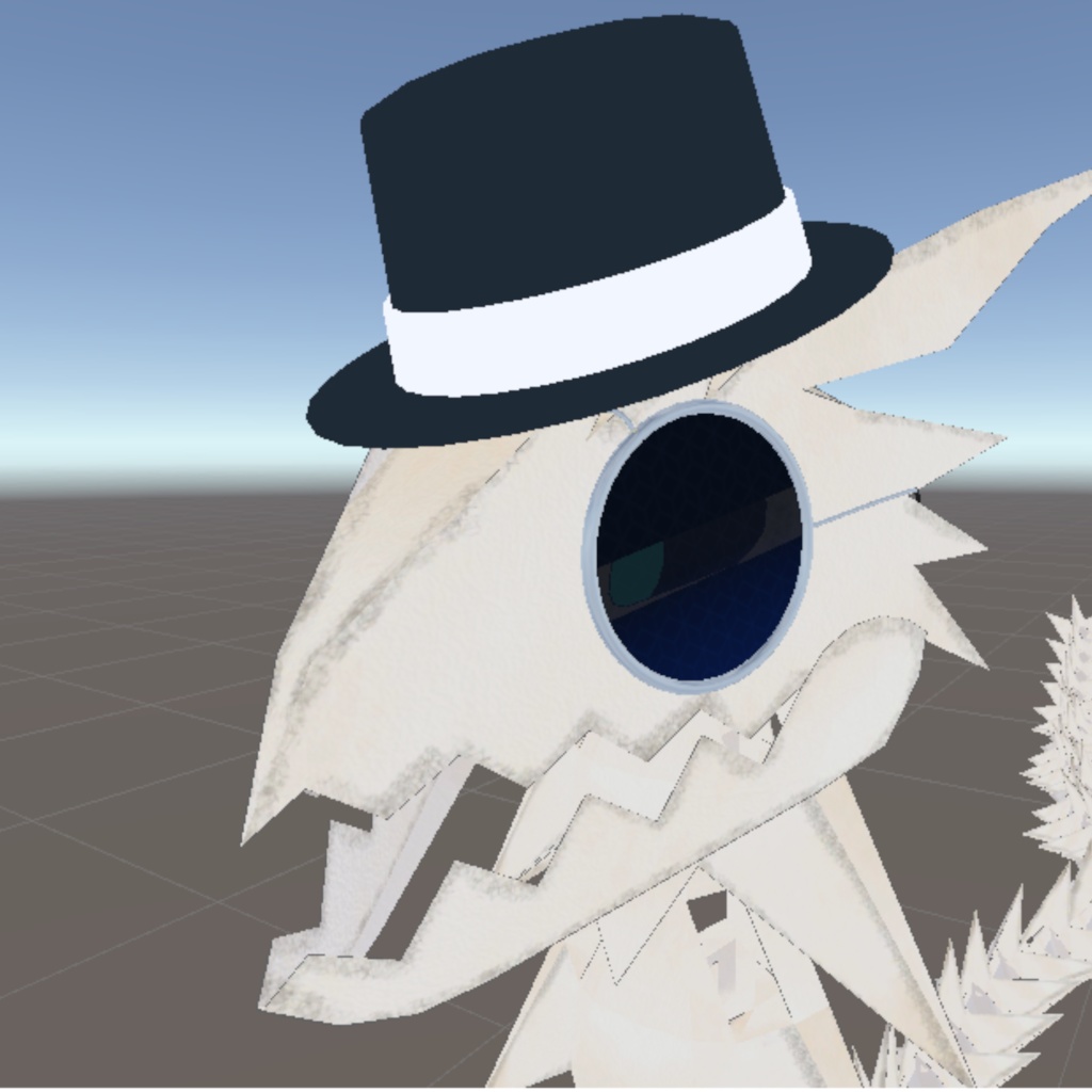 【ほねほねドラゴン用】瞬きのできる眼鏡