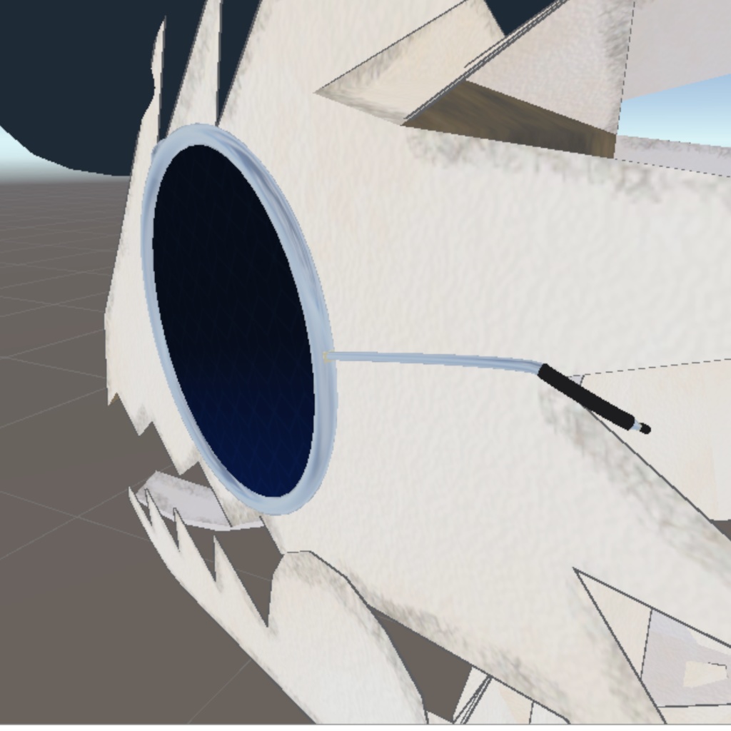 【ほねほねドラゴン用】瞬きのできる眼鏡