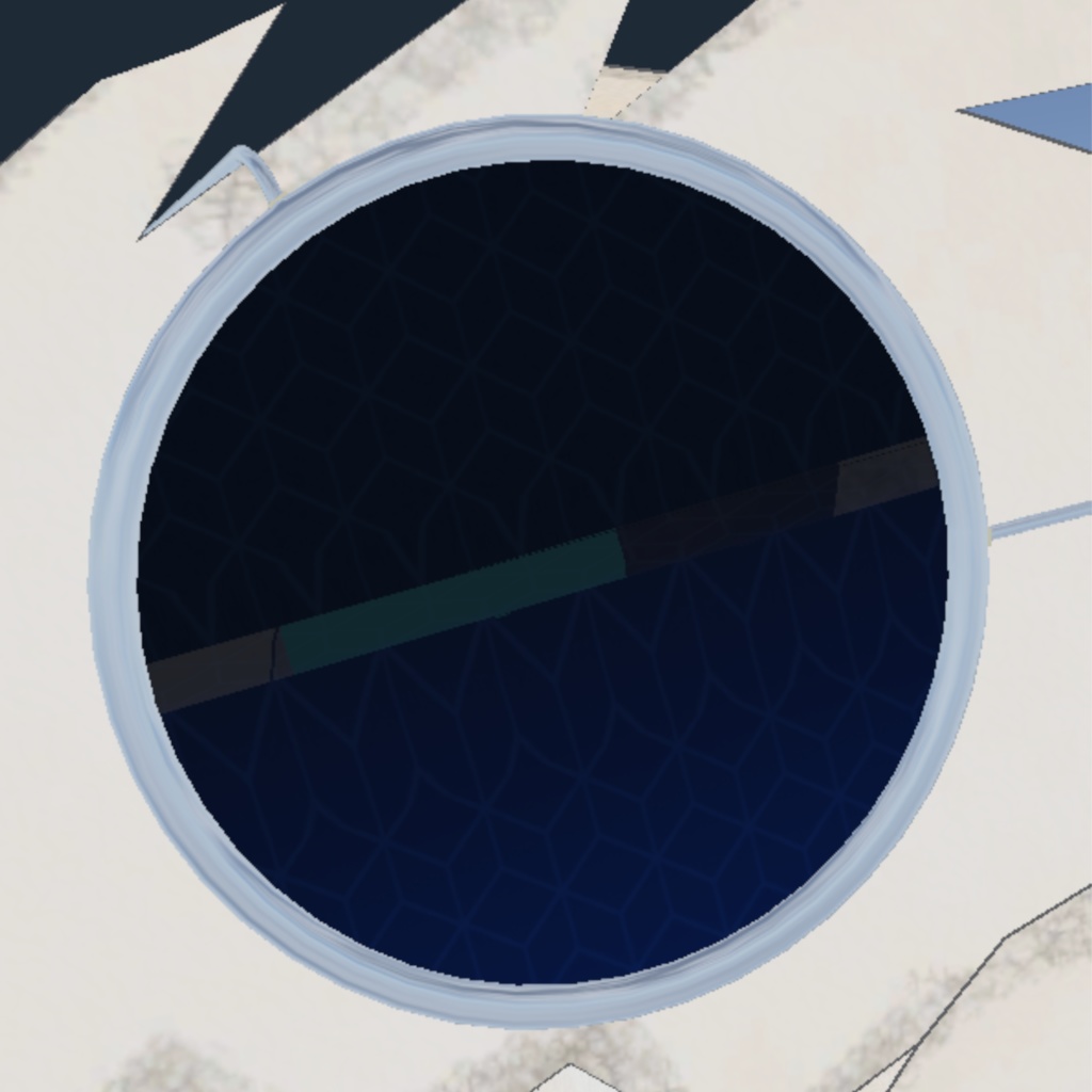 【ほねほねドラゴン用】瞬きのできる眼鏡