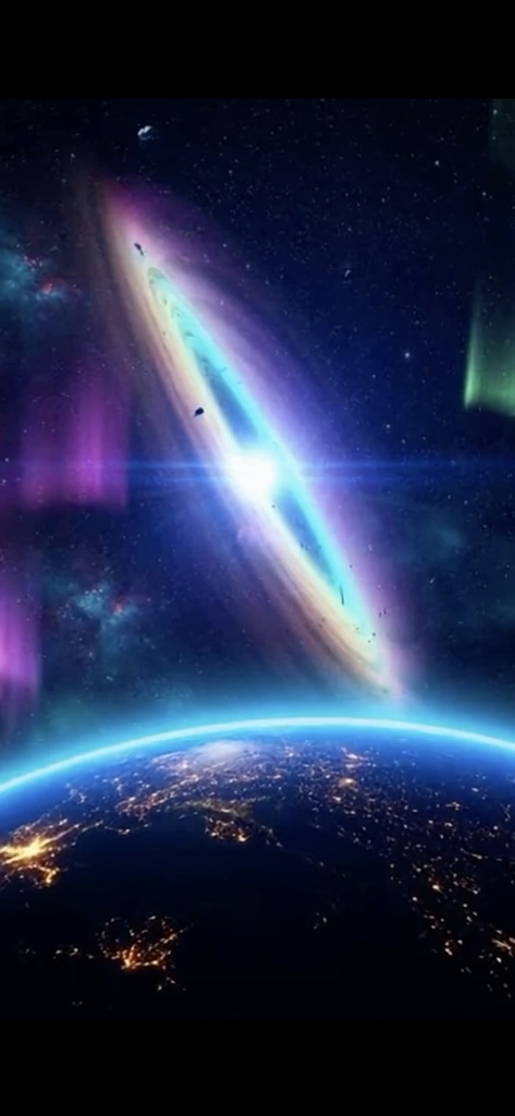 【宇宙ループ素材】星屑が永遠に落ちる虚空やでンゴ（シームレス10秒）