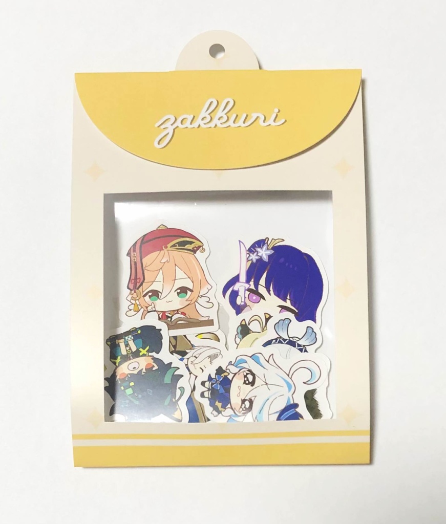 【原神】四女神ミニアクスタ/フレークシール10種セット(フリーナ/雷電将軍/ナヒーダ/マーヴィカ)