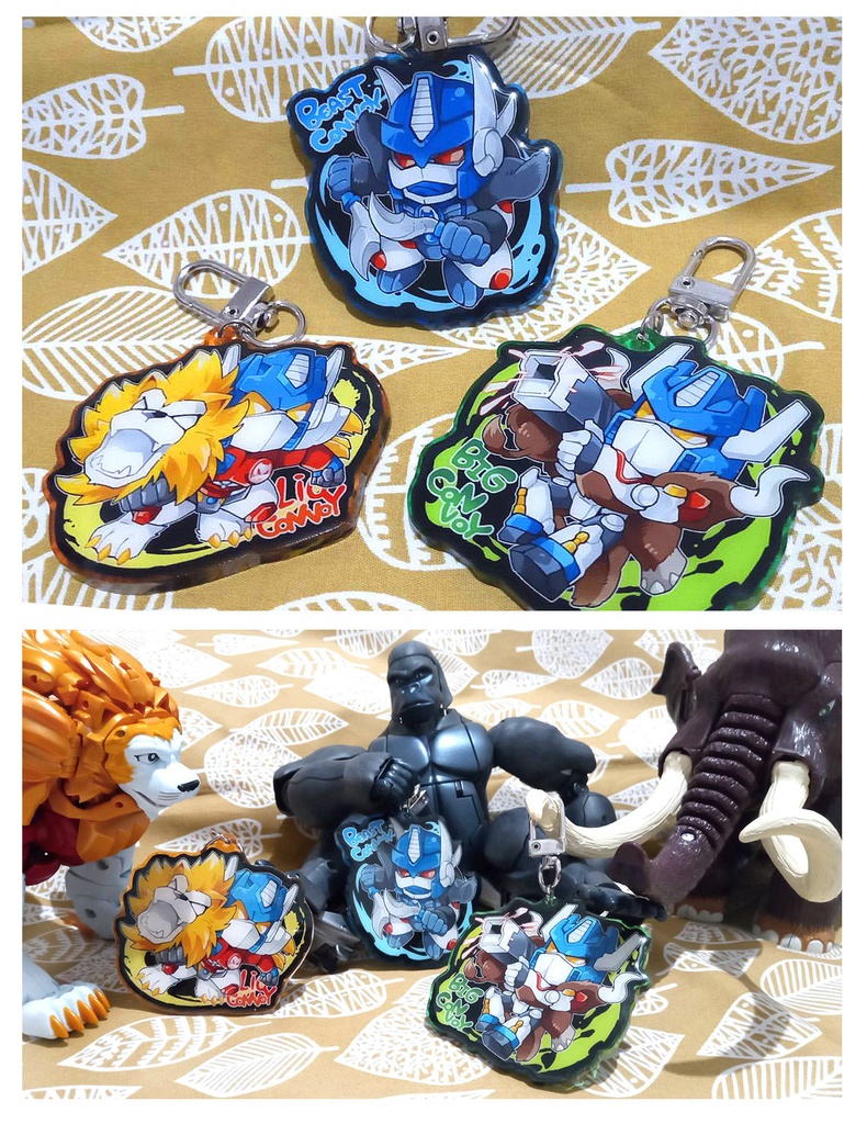 BW変身アクキー