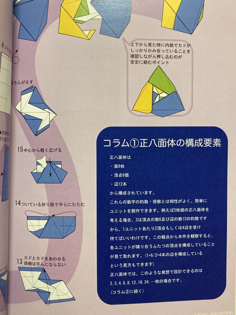 【紙版】ユニット折紙フリーダム Vol.1 正八面体