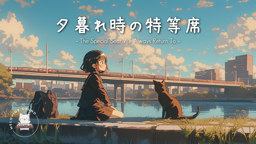 夕暮れ時の特等席