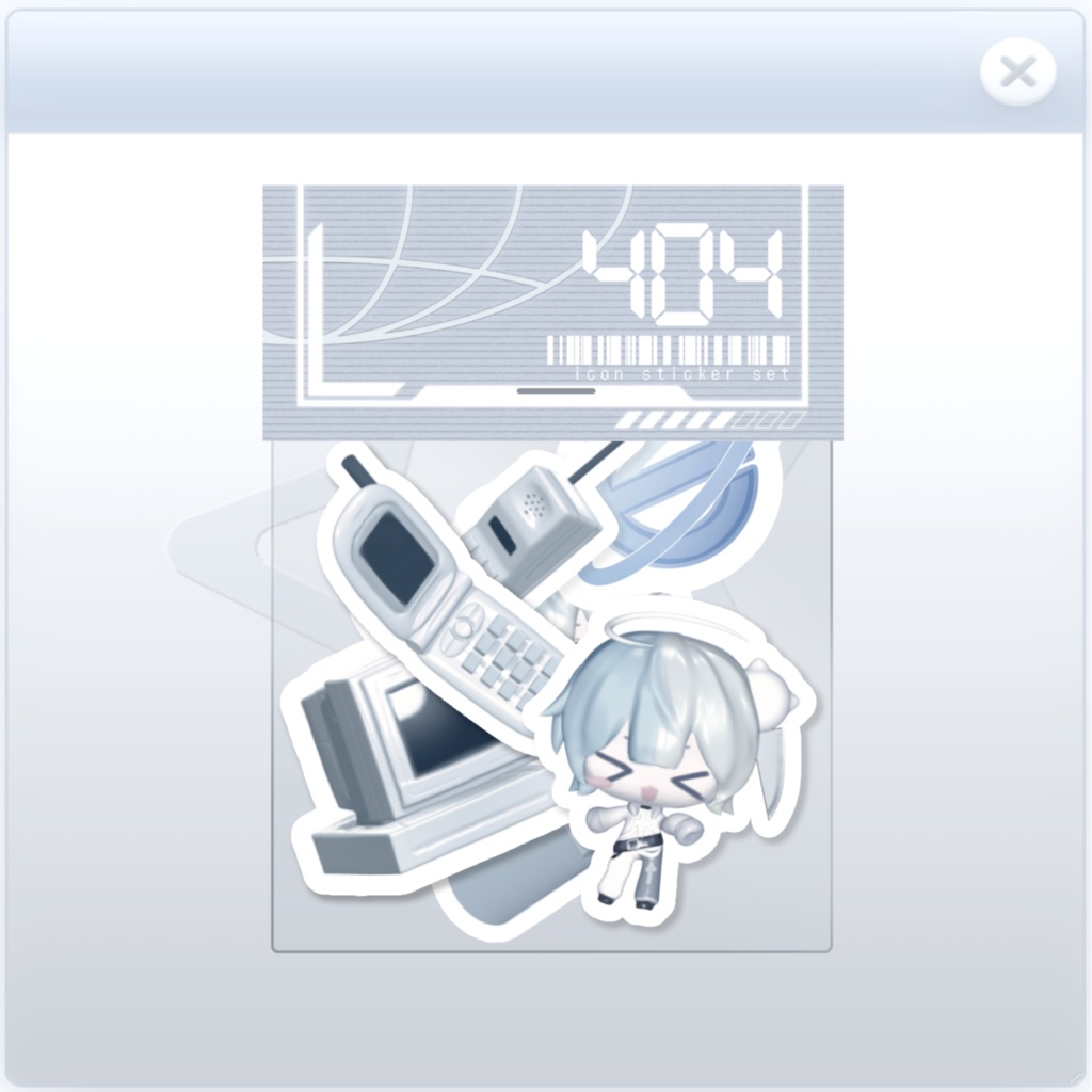 【再販】萌いんたーねっとすてっかー.zip