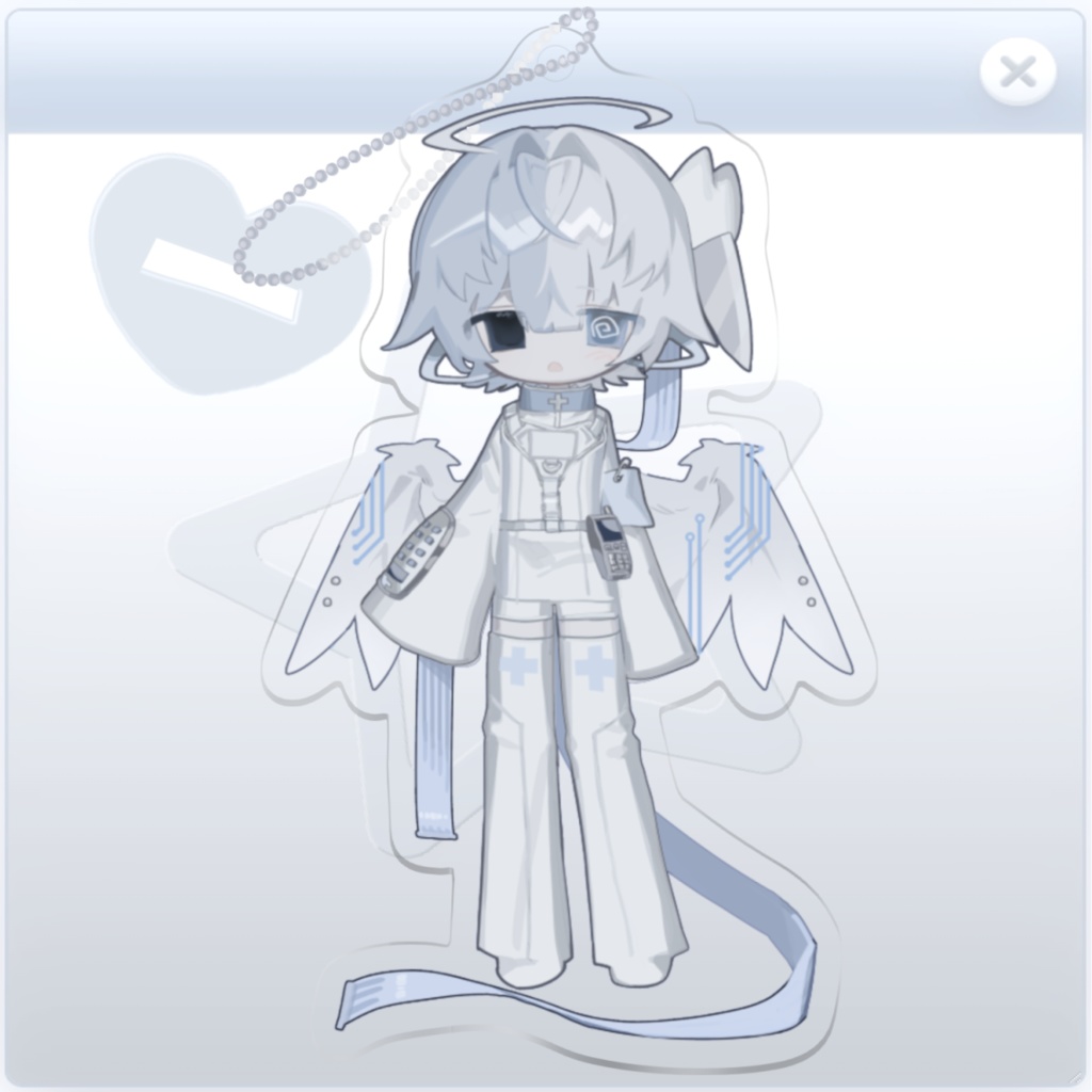 2Weyアクスタ(ボールチェーン付き)🪽