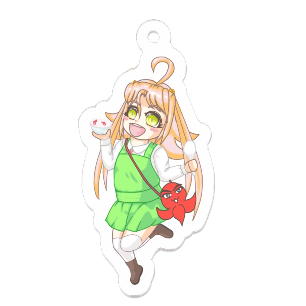 たこめしちゃんアクリルキーホルダー