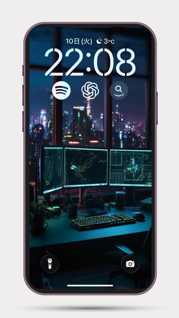 Cyberpunk Starter Wallpaper Pack – 5 Futuristic AI Wallpapers (Sample Pack)