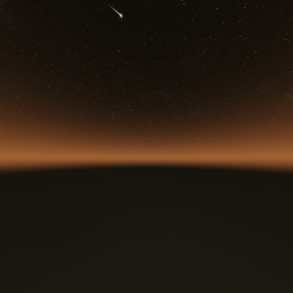 Meteor Shower Sky|プロシージャル流星群スカイボックス(Unity / VRChat対応)