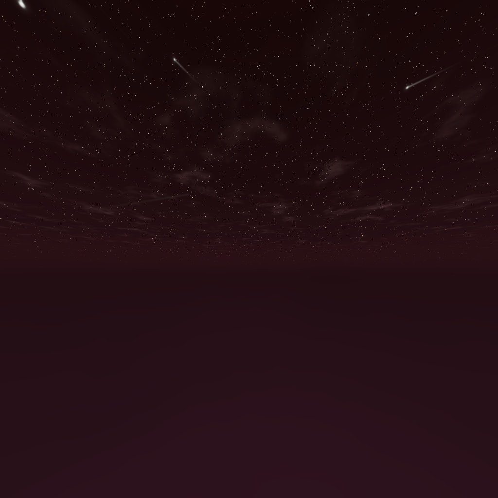 Meteor Shower Sky|プロシージャル流星群スカイボックス(Unity / VRChat対応)