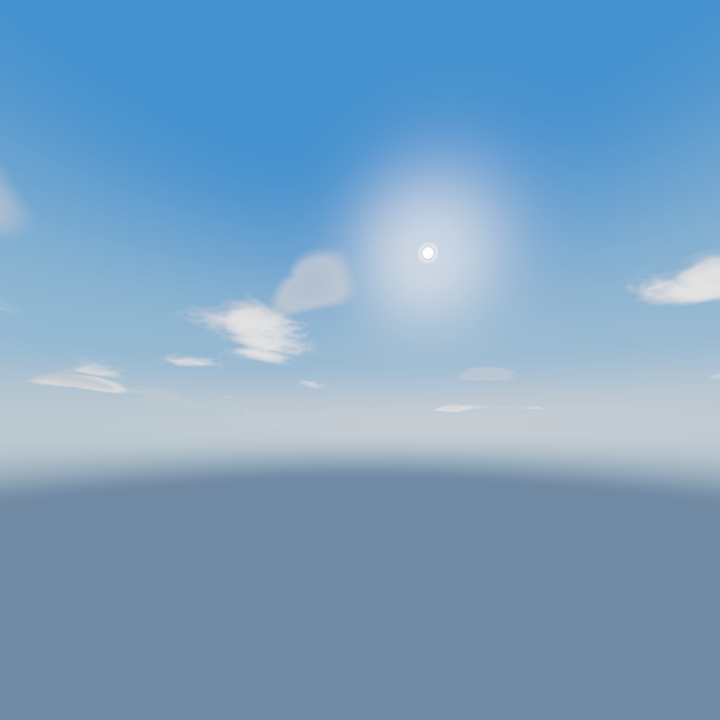 Toon Cloud Sky|プロシージャルアニメ風スカイボックス(Unity / VRChat対応)