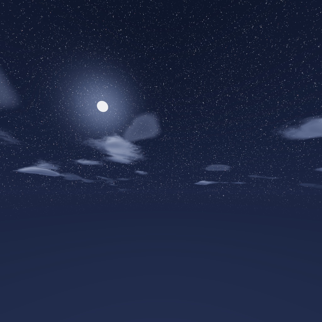 Toon Cloud Sky|プロシージャルアニメ風スカイボックス(Unity / VRChat対応)