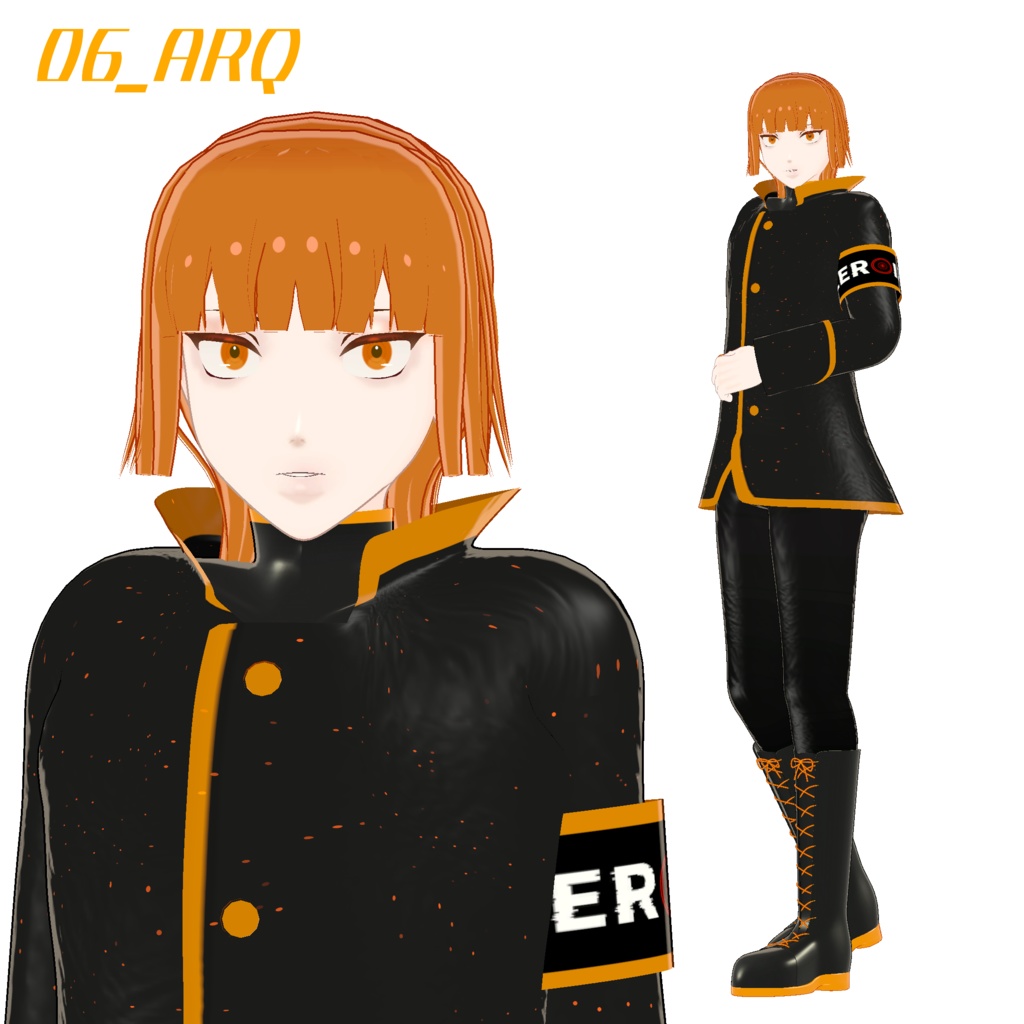 【オリジナル3Dモデル】ZER0IZE-ゼロアイズ-【6体セット+バラ売りあり】