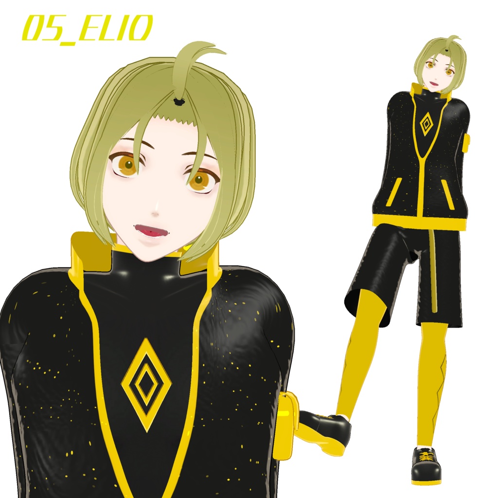 【オリジナル3Dモデル】ZER0IZE-ゼロアイズ-【6体セット+バラ売りあり】