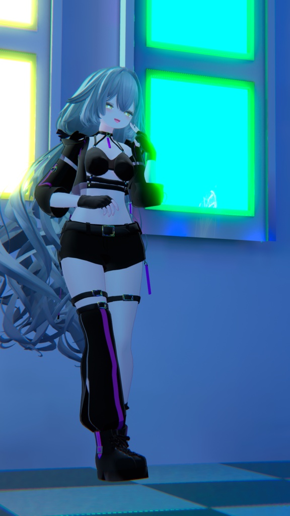【3D衣装】Silent Dancer【VRChat想定】