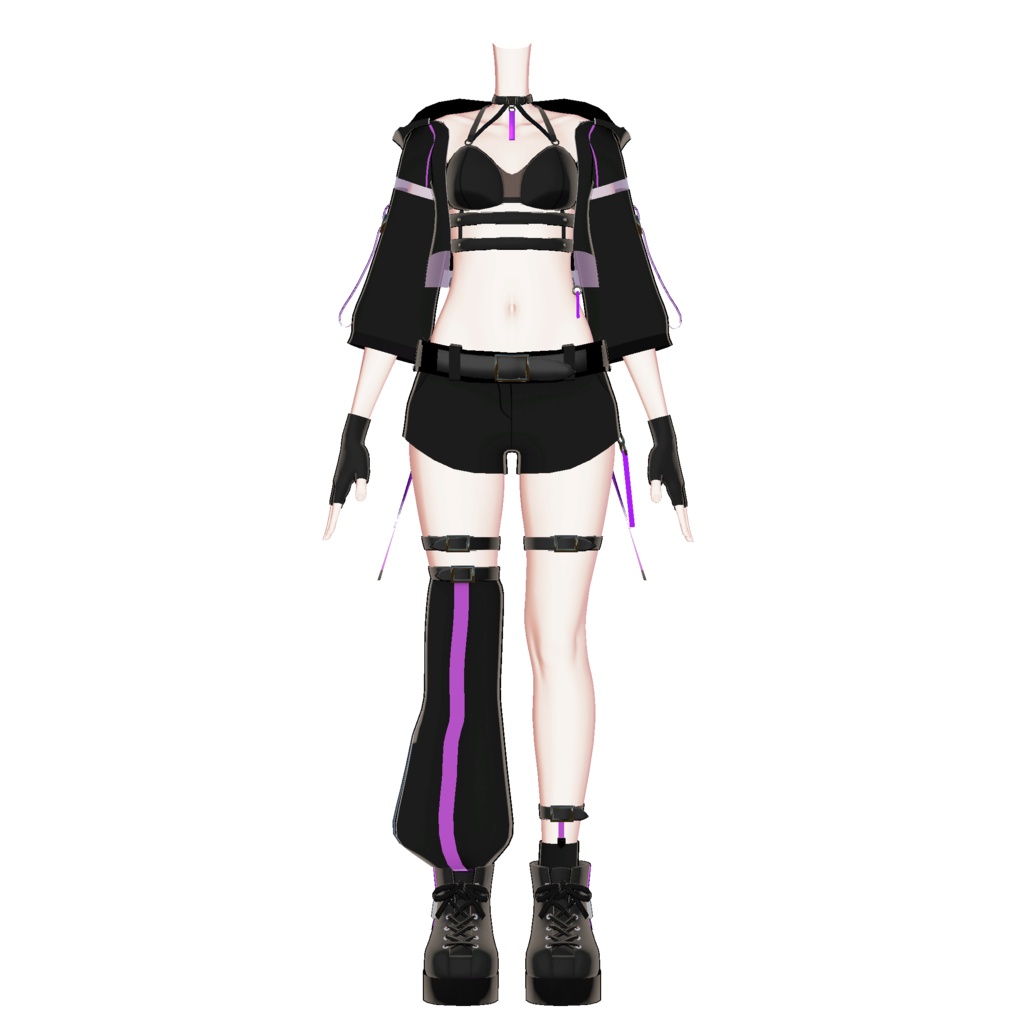 【3D衣装】Silent Dancer【VRChat想定】