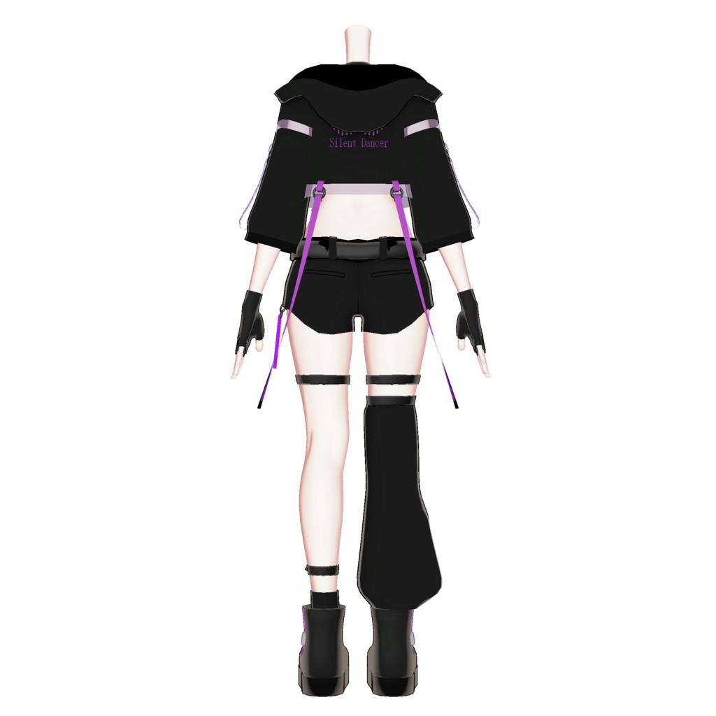 【3D衣装】Silent Dancer【VRChat想定】