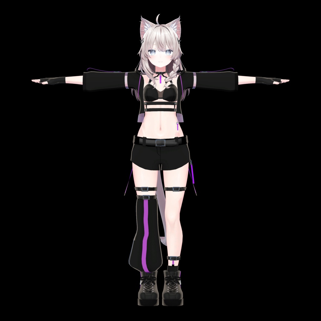 【3D衣装】Silent Dancer【VRChat想定】