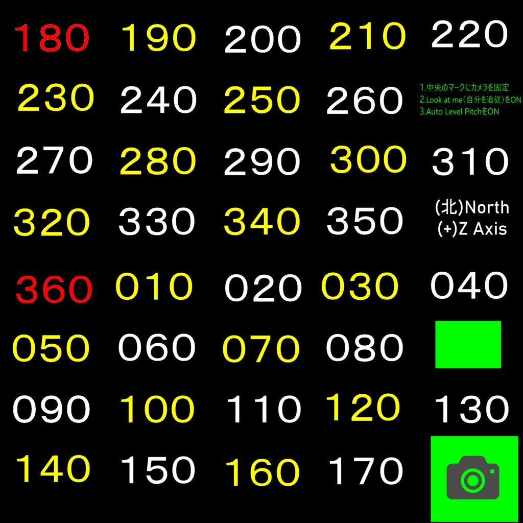 【無料】【SaccFlightAndVhiecles向けAsset】【VRChat】_カメラ式_VOR