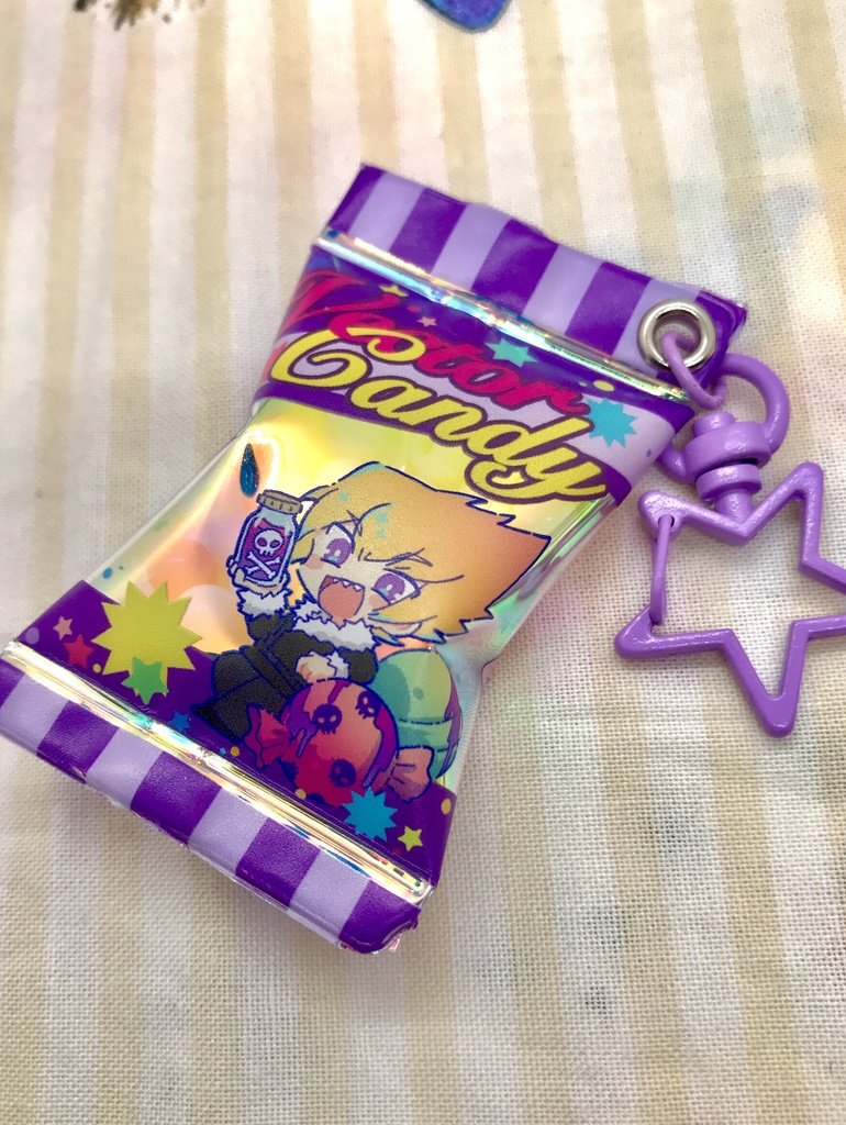 【再販】遊馬&ベクター キャンディーキーホルダー+ポーチ