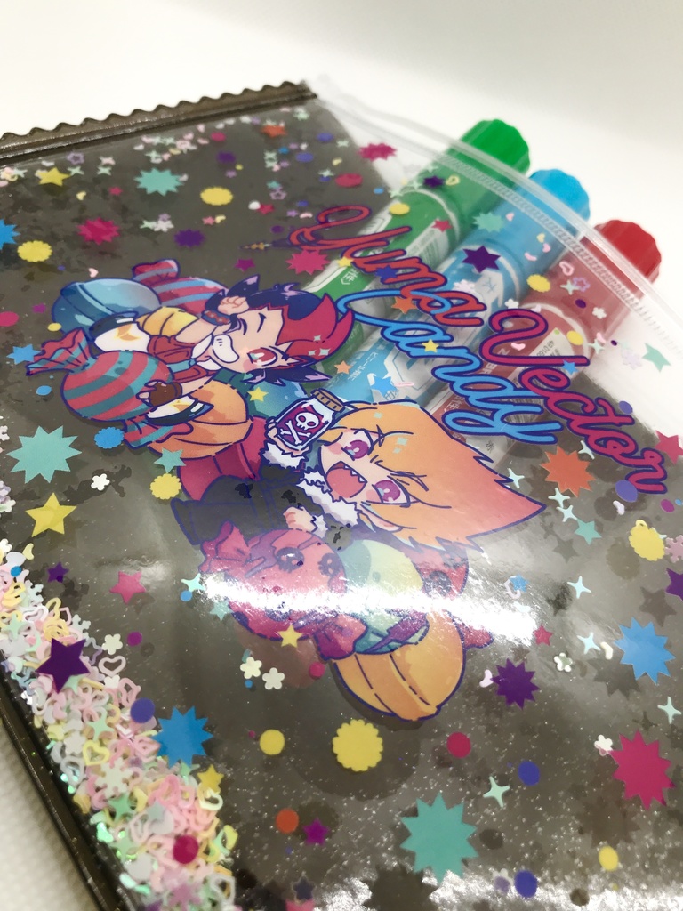 【再販】遊馬&ベクター キャンディーキーホルダー+ポーチ