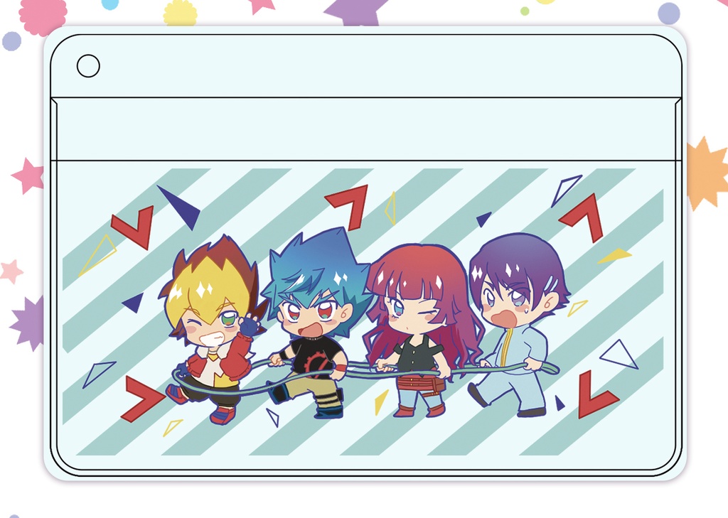 ゴーハ小4人組/ゆベべべべ パスケース