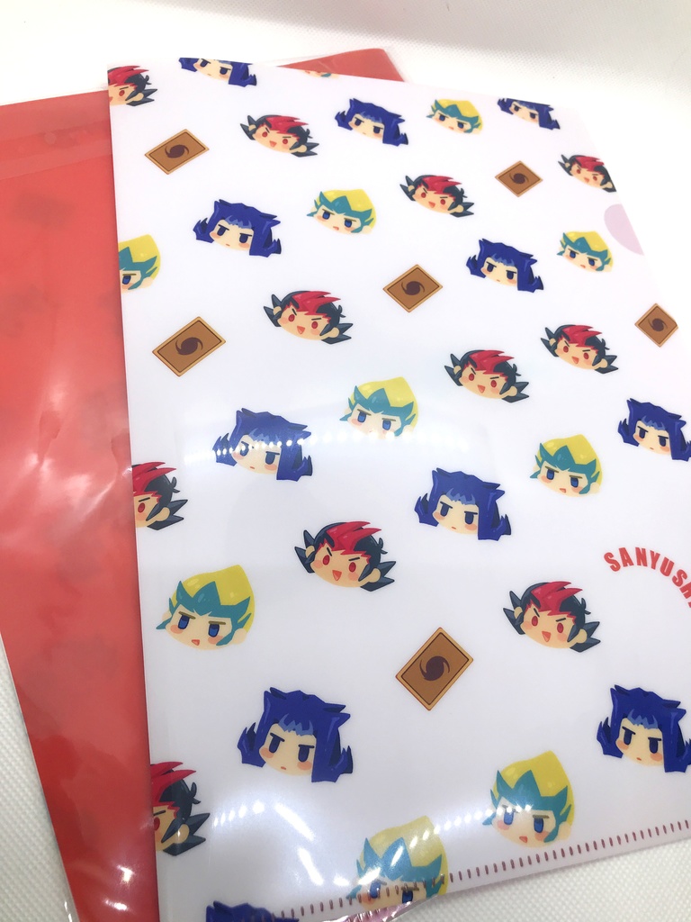 【販売開始は5/22 20時から】遊馬・凌牙・カイトの三勇士クリアファイル