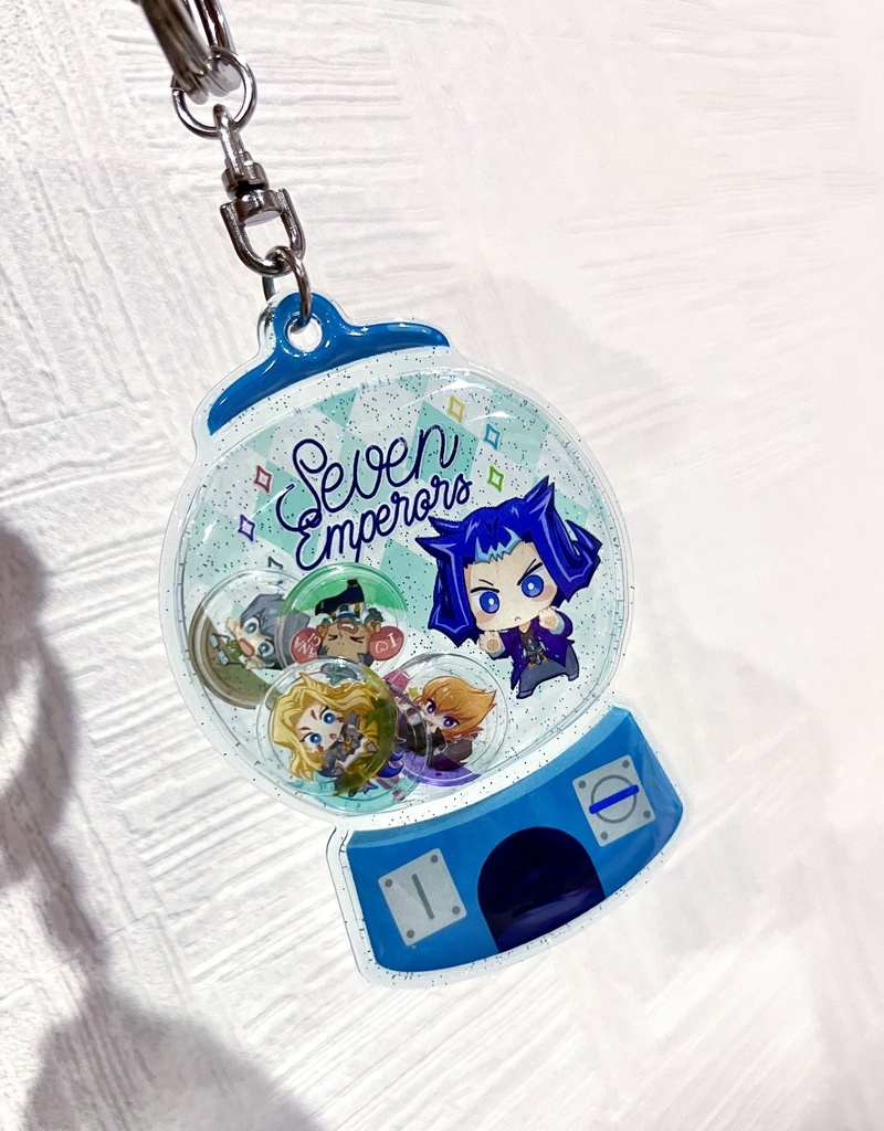 【再販は2022/12/3 20時から】七皇のガチャガチャキーホルダー