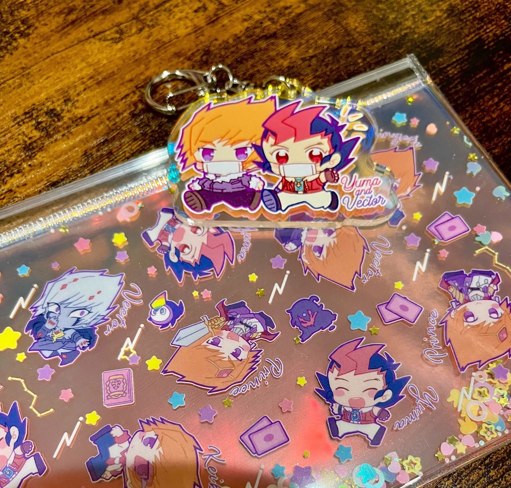 【販売開始は12/3 20時】遊ベクマスクポーチ&アクリルキーホルダー