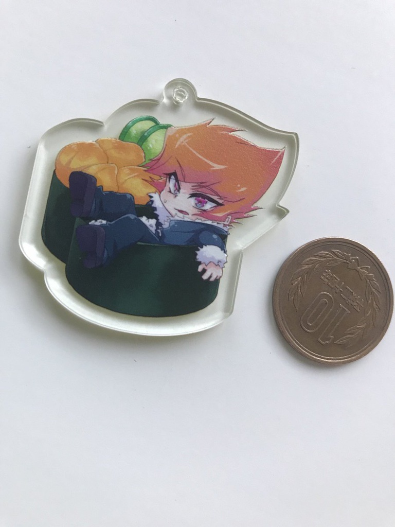ゆとべのお寿司キーホルダー
