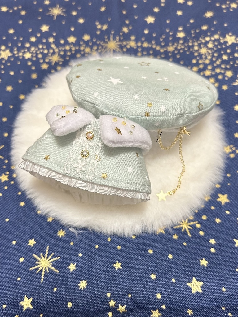 星降る夜のぬい服(パステルカラー)セット