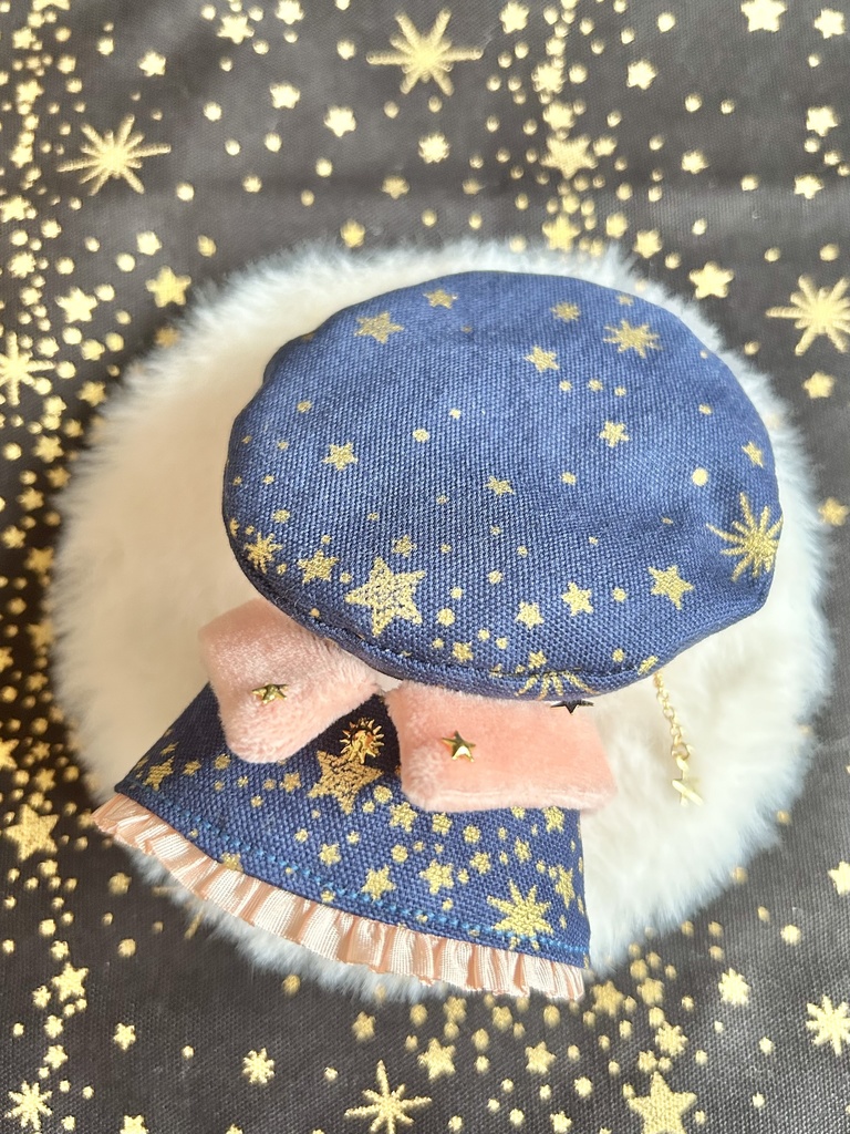 星降る夜のぬい服セット カラフルver