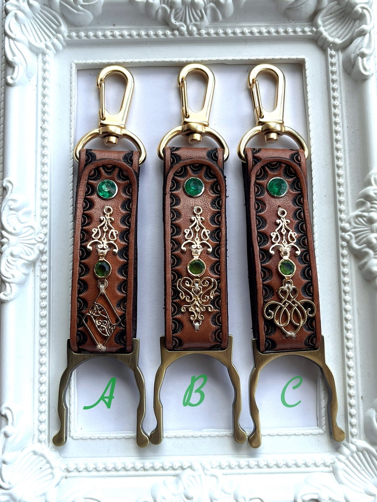 【原神】本革ペットボトルホルダー(アルハイゼン)