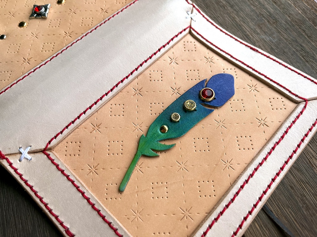 【原神】本革ブックカバー(文庫本サイズ)