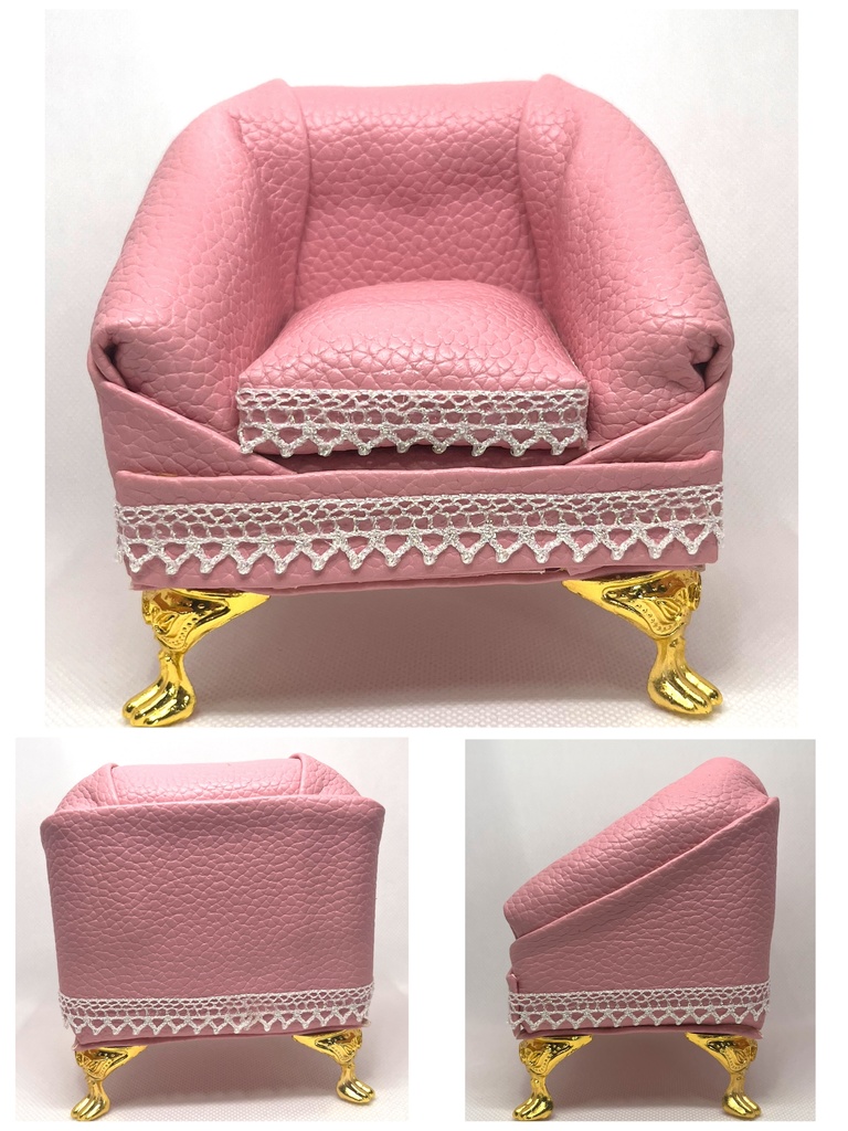 【受注】ドール用ソファ(1人用)