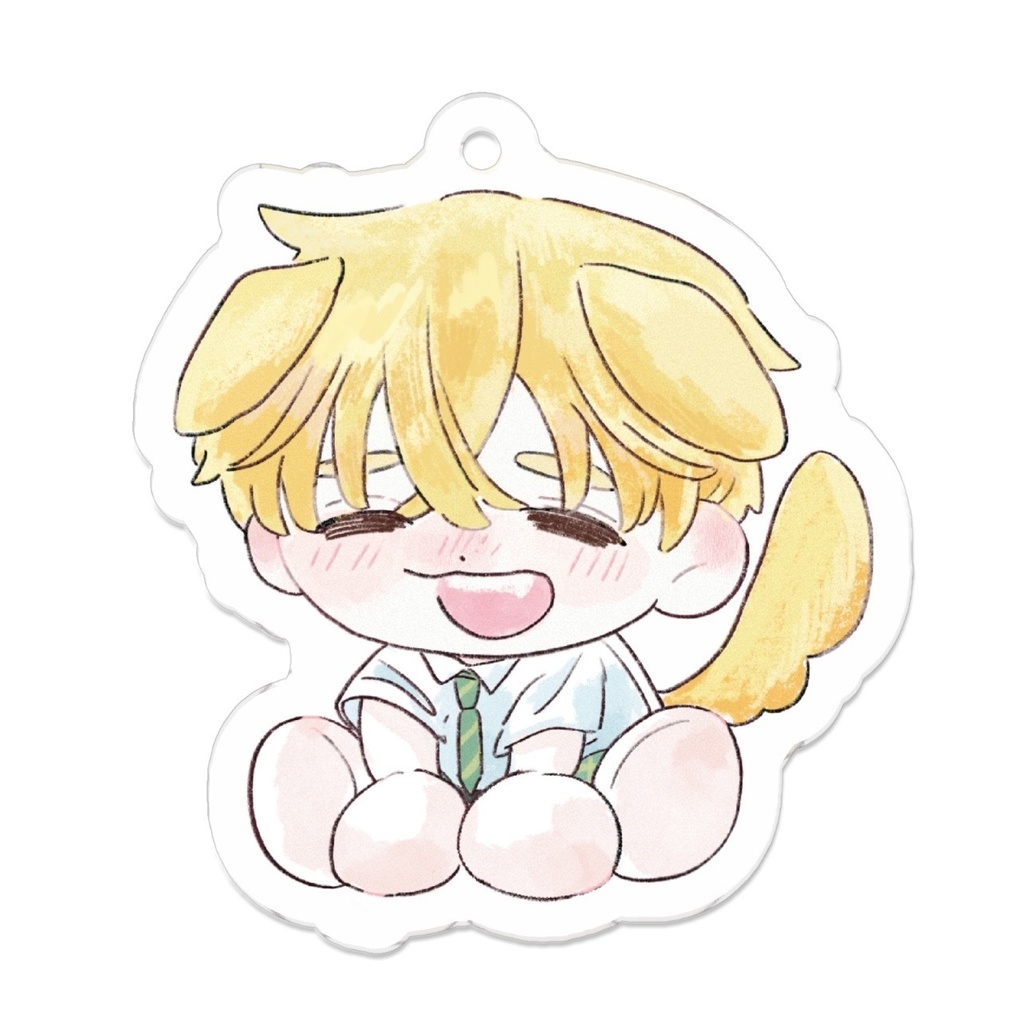 わんあおいアクリルキーホルダー