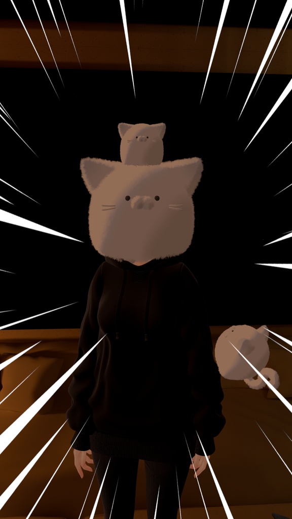 【MA対応】ペット化!まるまるねこちゃんギミック