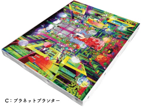 キャンバスプリントアート4種