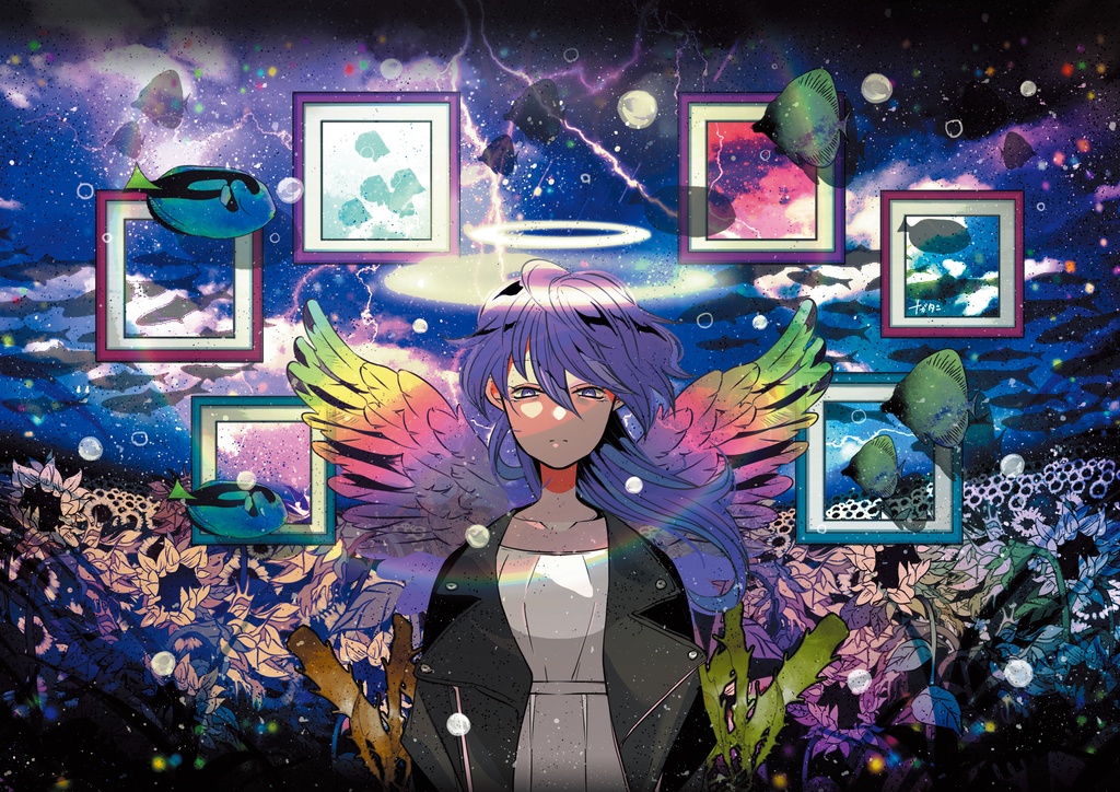 イラストパネル『hémisfìər』