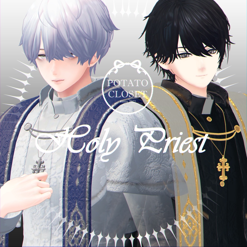 【2avatar対応】Holly Priest【VRC想定】