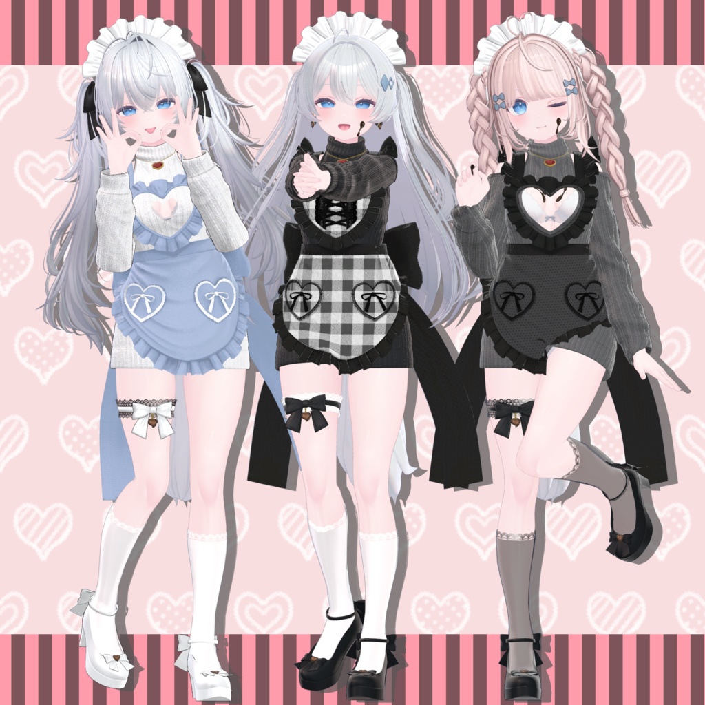 【8アバター対応】 SWEET OUCHI VALENTINE CODINATE【VRC想定】